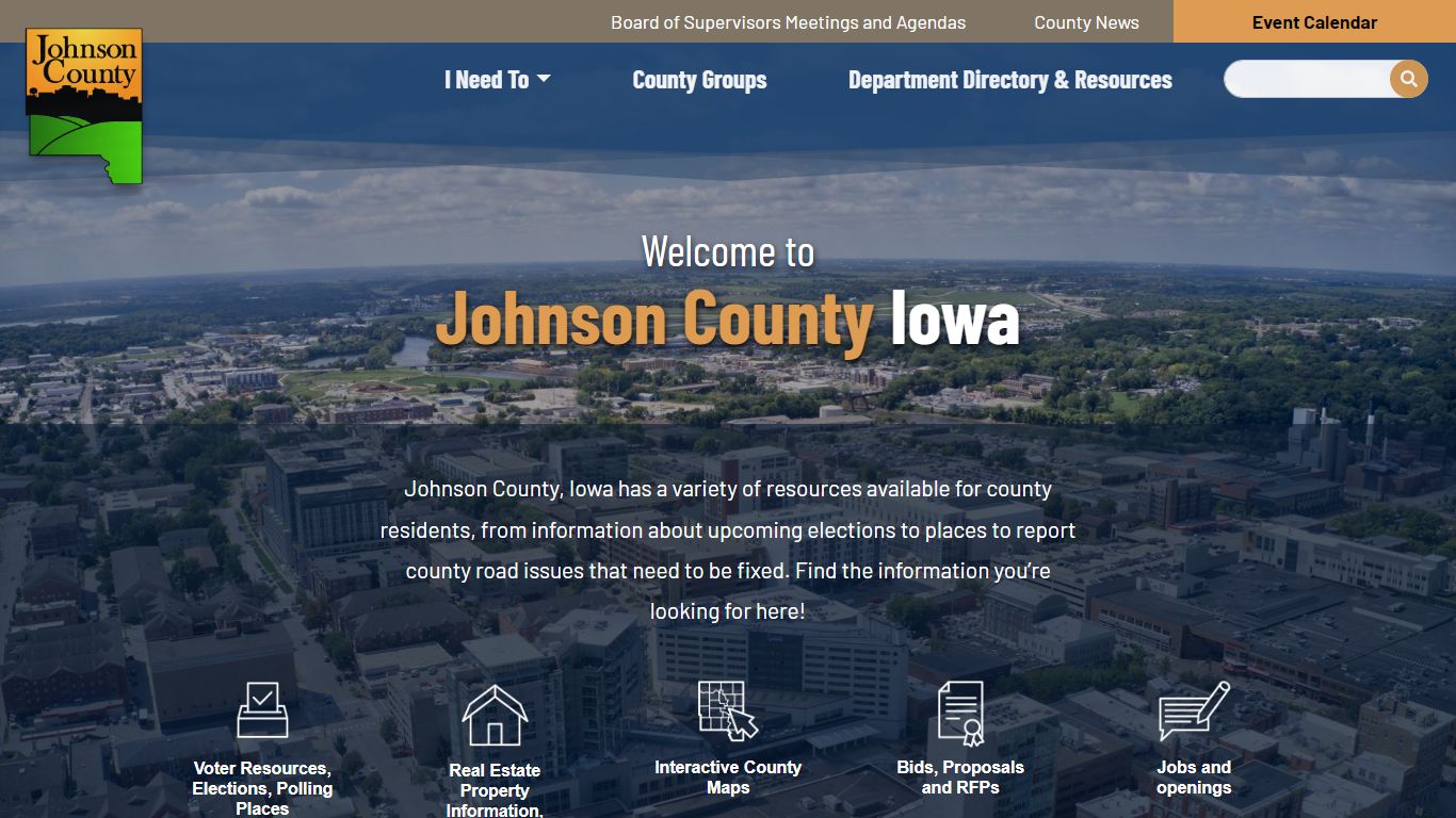 Welcome to Johnson County, Iowa | Johnson County